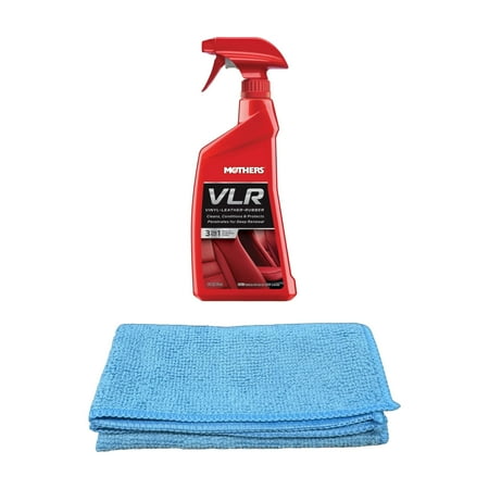 Mothers Vinyl Leather & Rubber (VLR) Care, 24 oz., 2 Pieces Pack