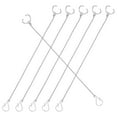thumbnail image 4 of Miangastore 6Pcs Toilet Flapper Chain Toilet Chain Toilet Float Replacement Toilet Tank Flapper Part, 4 of 8