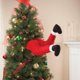 thumbnail image 3 of Adornos de piernas de elfo verde navideño Pierna de peluche Adornos de fiesta en casa de Navidad Decoraciones Regalos, 3 of 9