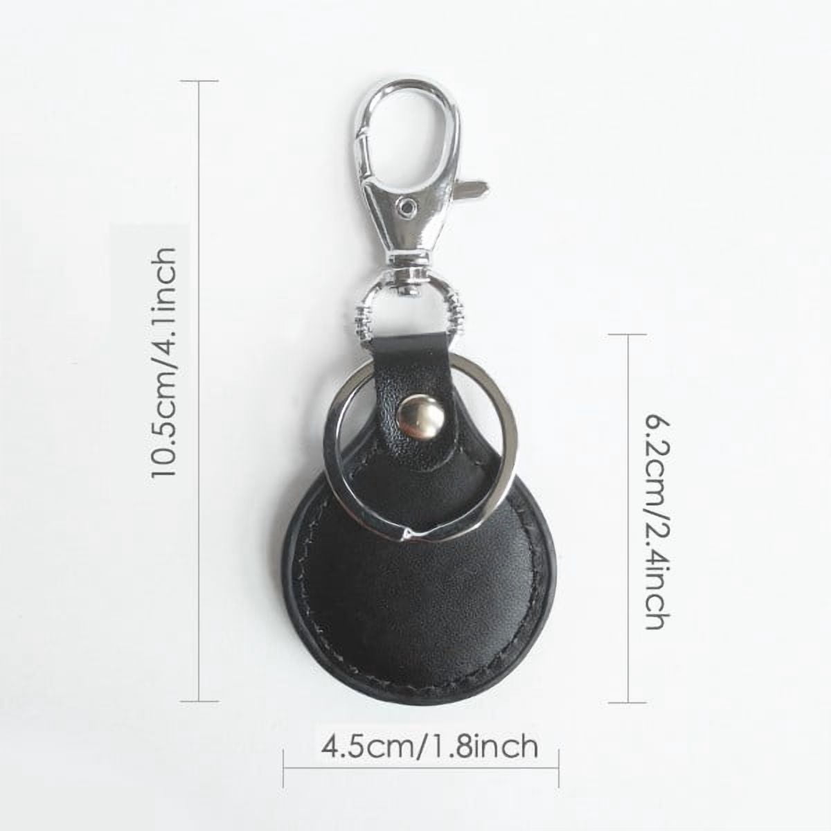 love you forever quote style key chain ring keyholder hook leather metal