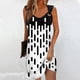 thumbnail image 1 of WILLBEST Vestidos Floreados para Mujer Vestido Playero de Moda A Rayas sin Mangas y sin Espalda Camisola de Playa Mini Extra Grande, 1 of 3