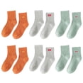 thumbnail image 1 of Femmes Coton Chaussettes Unisexe Nouveauté/couleur Unie Robe Chaussettes Mode Drôle Équipe Décontractée, 1 of 5