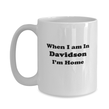 

Moving from Davidson Gifts - Moving to Davidson Coffee Mug - Moving from Davidson Cup - Moving to Davidson Birthday Gifts for Men and Women Moving Away - White 15oz. Mug
