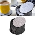 thumbnail image 4 of Felt Mug Mat, Insulation  Pad Mug Cup Felt Mat 10PCS Table Placemat Drink Coasters With Coaster Holder For Home, 4 of 8