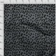 thumbnail image 3 of oneOone Cotton Jersey Gray Fabric Leopard Animal Skin Fabric For Sewing Printed Craft Fabric By The Yard 58 Inch Wide, 3 of 4