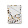 thumbnail image 2 of Modern Soft Flannel Fleece Blanket, Lunch Table with Croissant Bagels Coffee Cheese Chocolate Watercolor Artwork, Cozy Plush for Indoor and Outdoor Use, 60" x 80", Sand Brown White, by Ambesonne, 2 of 6