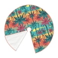 thumbnail image 2 of KLL Hawaii Palms Christmas Tree Skirt 48" ,Party Decorations Farmhouse for Christmas Decorations Holiday Party, 2 of 6