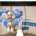 thumbnail image 4 of Poodle Proud Dad Happy Father's Day All Over Print Boxer Briefs Underwear for Men Dad Poodles Dog Lover Gifts Idea - 02008, 4 of 6