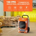 thumbnail image 5 of APTOOK 190 Pints Commercial Dehumidifier with Pump, Dehumidifier for Basements, Large Industrial Dehumidifier with Drain Hose, up to 7,500 Sq. Ft, Intelligent Control, 24 Hour Timer, 5 of 10