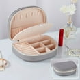thumbnail image 1 of Small Jewelry Organizer Box 2 Layer Mini Jewelry Organizer for Necklace Earings Hair Ties, 1 of 2