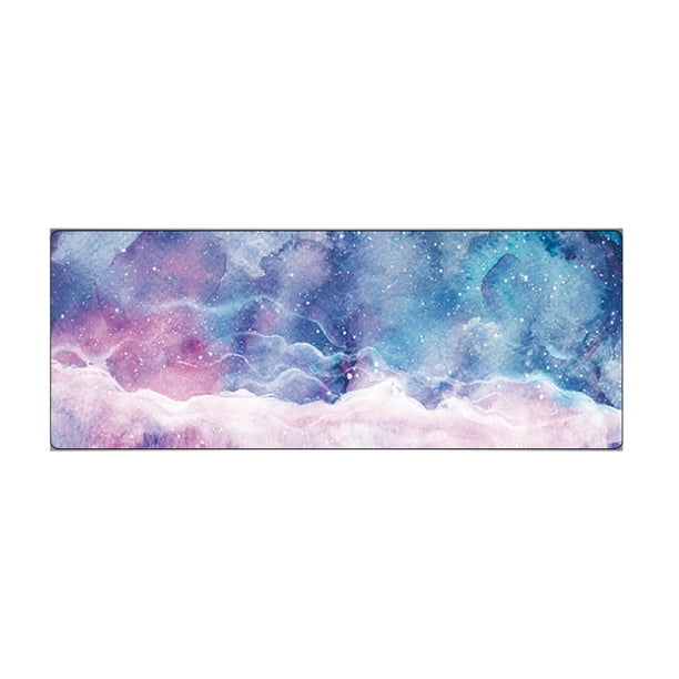 Alfombrilla de ratón extra grande de mármol, alfombrilla de ratón extendida para ordenador, antideslizante, sin bordes, alfombrilla de escritorio para teclado Vogacara JJ24859-04