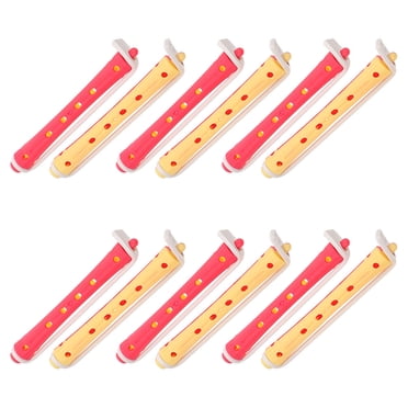 Luxshiny 24Pcs Assorted Color Hair Perm Rods for Curling Versatile Hair Curlers for Styling