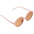 thumbnail image 4 of Minkissy 1 Paire de Lunettes de Soleil pour Enfants Fleur Rose Rétro Ac Protection Uv Usage Extérieur pour Enfants, 4 of 6