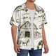 thumbnail image 2 of Fotbe Farm Animals 2 Camisa Estampada de Manga Corta para Hombre, Casual de Verano, Estilo Playero, Sin Arrugas-XX-Large, 2 of 5