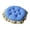 Blue, variant on Lenkho Striped Tufted Round Seat Cushion with Ruffle Edge, Soft Padded Decorative Chair Pad, Comfort Thick Floor Sitting Cushion for Dining Chair, Kitchen Seat, Living Room, Bedroom Balcony