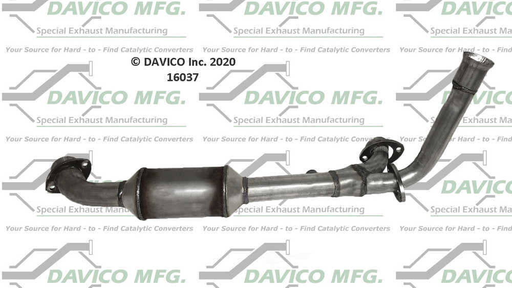 Davico Mfg 16037 Direct-Fit Catalytic Converter