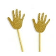 thumbnail image 2 of Darling Souvenir, Hand Shape Cupcake Toppers, Birthday/ Wedding Party Dessert Decorations - Pack Of 20, 2 of 3