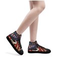 thumbnail image 6 of Faith High Top Canvas Shoes Sneakers Black Size 12, 6 of 7