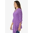 thumbnail image 3 of Woman Within Plus Size Open Front Pointelle Cardigan Sweater, 3 of 6