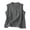 Dark Gray, variant on Women's Gauze Henley Tank Top | V-Neck Sleeveless Button Down Blouse | Lightweight Loose Fit Summer Shirts for Beach Vacation