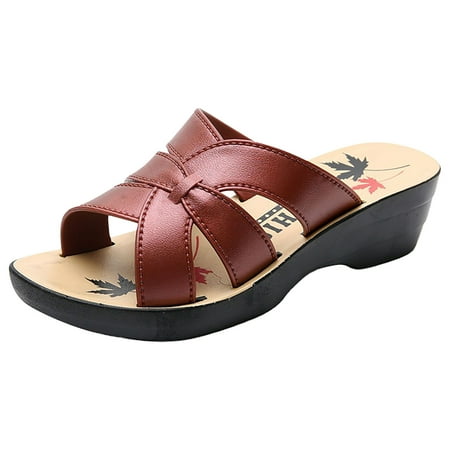 

Summer Slope With Ladies Sandals Slippers Ladies Sandals Slope With External Fashion Summer Comfortable Casual Slippers Female Party Shoes Footwear