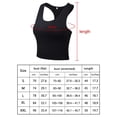 thumbnail image 3 of Camisetas sin mangas Geyoga Basic Workout, sin mangas, espalda cruzada, x4, 3 of 7