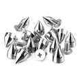 thumbnail image 1 of Estoperoles Metálico Rocker Punk Aplicación 100 pzs GRIS, 1 of 5