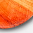 thumbnail image 3 of Designart 'Orange Upper Antelope Canyon ' Modern wall clock, 3 of 6