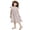 Light Pink, variant on Ruyang Toddler Girls Hawaiian Sundress Print Ruffle Fly Sleeve Crewneck Dresses Summer A-line Swing Beach Vacation Dresses