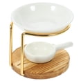thumbnail image 4 of 1 Set Aromatherapy Oil Warmer Scented Wax Melt Warmer for Home Users in Tearoom, 4 of 8