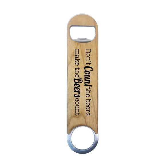 Wood Speed Bottle Opener (Count)