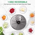 thumbnail image 3 of Adaptable Slicer Companion, For Thermomix Integration, Safe And Effortless Grating, Bpa Free, Easy Installation Use, Time-effort Savings, Efficient Uniform Slicing, Multi-functional Slicer, 3 of 4