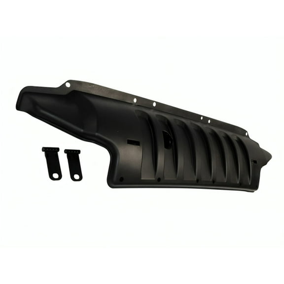 KarParts360 For Jeep Wrangler 2007-2017 Air Dam | Front | Black | Made Of Plastic | Located Under Bumper | For Use with Plastic Bumper