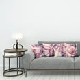 thumbnail image 3 of Ambesonne Pink Marble Print Throw Pillow Cover 4 Pack, Dreamy Waves Art, 16", Purple Dark Magenta Rose, 3 of 5