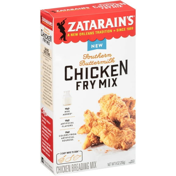 Zatarain,S Southern Buttermilk Chicken Fry Mix, 9 Oz (Pack Of 8)