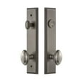 thumbnail image 2 of Grandeur 840139 Carre Solid Brass Tall Plate Single Cylinder Keyed Entry Set - Brass, 2 of 6