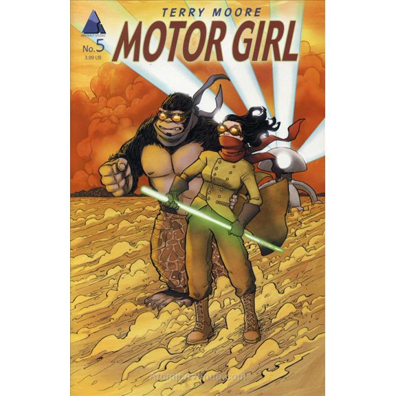 Motor Girl #5 VF ; Abstract Comic Book