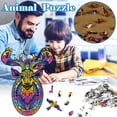 thumbnail image 1 of Ganfancp Piedra Natural Amatista Polvo Cristal Decoración Planta Marco Linterna Decoración Bola Jardinería Artesanía Salón Colgante Decoración Ofertas Flash Liquidación 1 Juego de Puzzles, 1 of 7