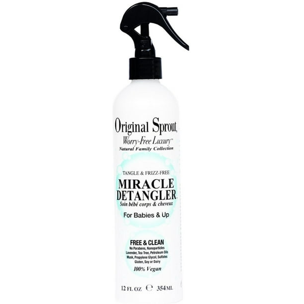 2 Pack Original Sprout Miracle Detangler Spray 12 oz