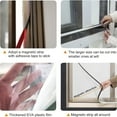 thumbnail image 5 of Draft Stopper Window Insulation Kit, Reusable Clear Shrink Film with Adhesive Tape for Winterizing, Thick Thermal Window Cover for Drafty Windows, Doors, Storm Windows and Home Insulation, 5 of 7