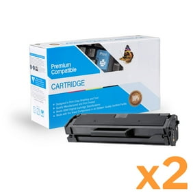 Speedy Compatible Toner Cartridge Replacement For Samsung Mlt D101s Black 2 Pack Walmart Com Walmart Com