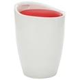 thumbnail image 1 of vidaXL Tabouret de Rangement Blanc et Rouge Similicuir, 1 of 4