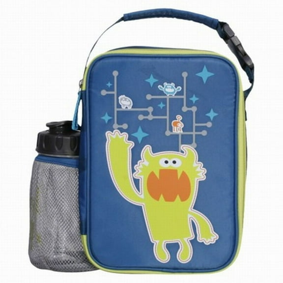 Blue Pet Pals Soft Lunch Box & Water Bottle Insulated Lunch Bag Lunchbox