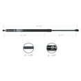 thumbnail image 2 of PLIONFREE 2pcs Liftgate Hatch Lift Supports Rear Side Gas Charged Shock Struts Spring Black Steel for Jeep for Cherokee 1984-1996 for Wagoneer 1984-1990, 2 of 9