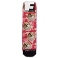 thumbnail image 4 of Function - Custom Valentine's Day -  Dog Face Fashion Socks, 4 of 4
