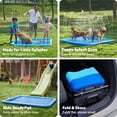 thumbnail image 6 of SLOOSH Non-Slip Splash Pad Sprinkler - Summer Water Toys Sprinkler Mat for Kids Toddlers Dogs, Outdoor Backyard Pool Party Decor Outside Water Games Fountain Wading Baby Pool Boys Girls Gifts, 6 of 9