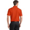 thumbnail image 2 of Port Authority Dry Zone Grid Polo-3XL (Autumn Orange), 2 of 5
