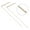 single head-ball, variant on 2X 99.9% Copper Detector Rod Metal Detector Rod for Water/Treasure/Finding Tools