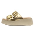 thumbnail image 2 of Sandalias Plataforma Beira rio Mujer 8530102 dorado 23.5, 2 of 6