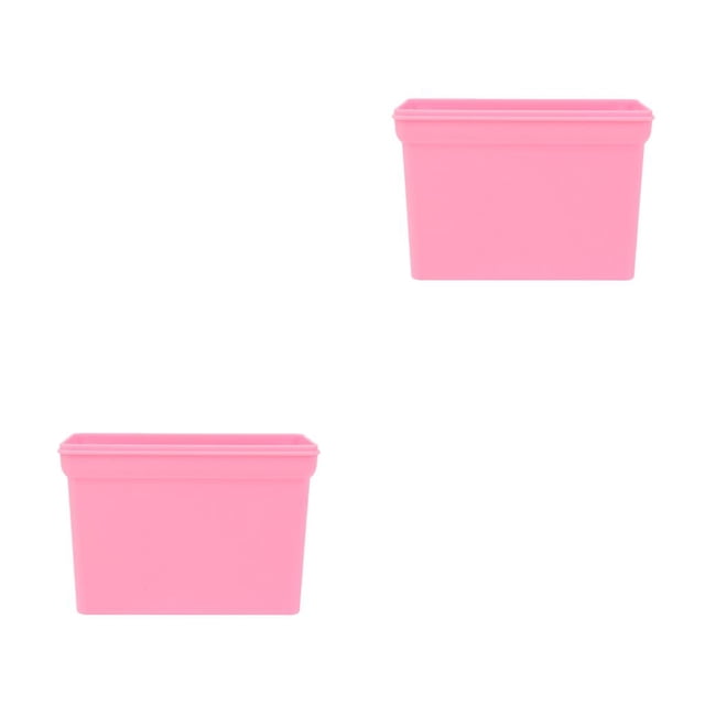 yingyy Magnetic Marker Holder Multipurpose Eraser Box Stationery Cases Storage Container for Meeting Room Office Classroom Use Pink Chalk box 2Set